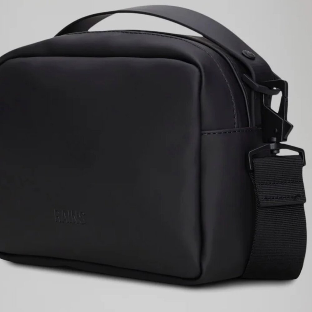RAINS Box Bag - Black